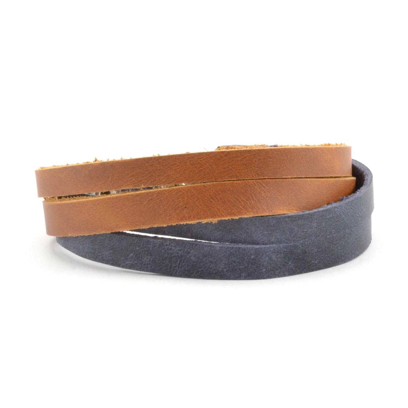 Criss Cross Leather Bracelet, Guatemala