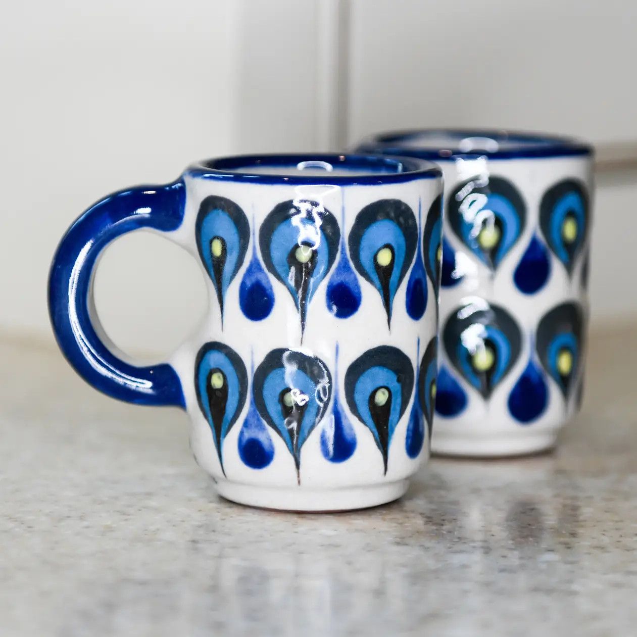 Blue Drop Espresso Cup, Guatemala