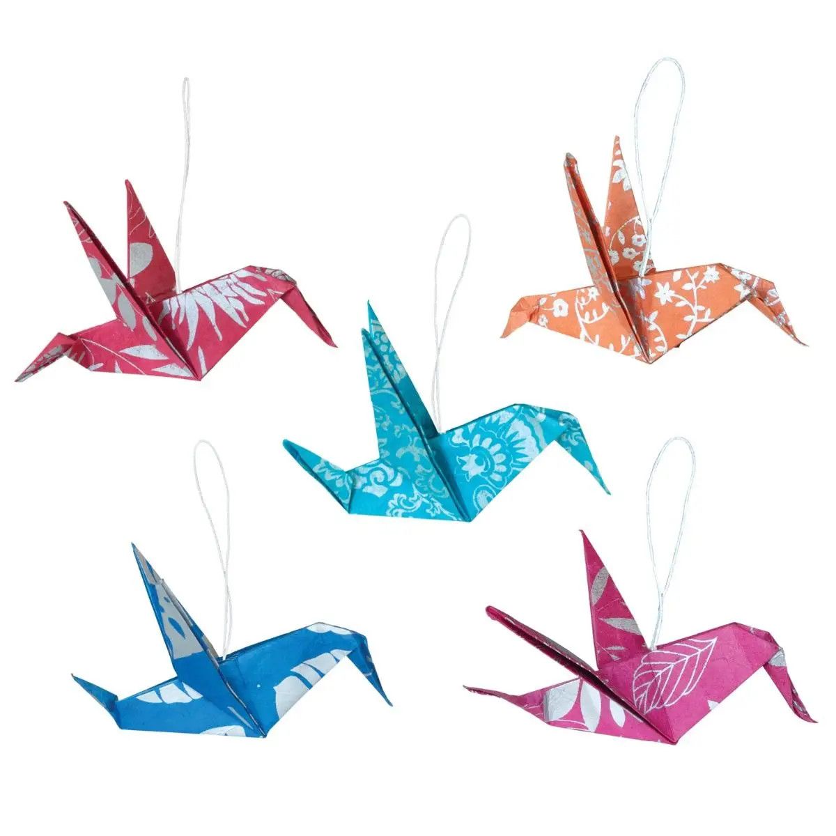 Origami Hummingbird Ornament, Nepal