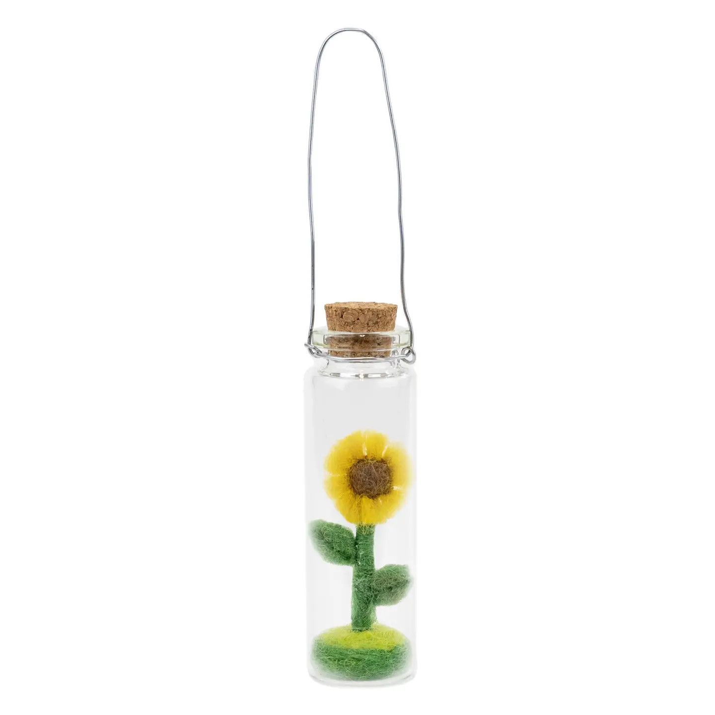 Sunflower Bottle Ornament, Nepal