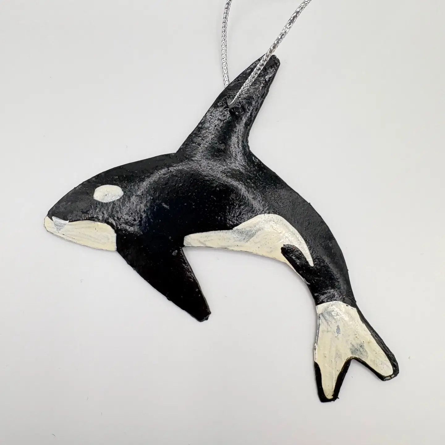 Metal Orca Ornament, Haiti