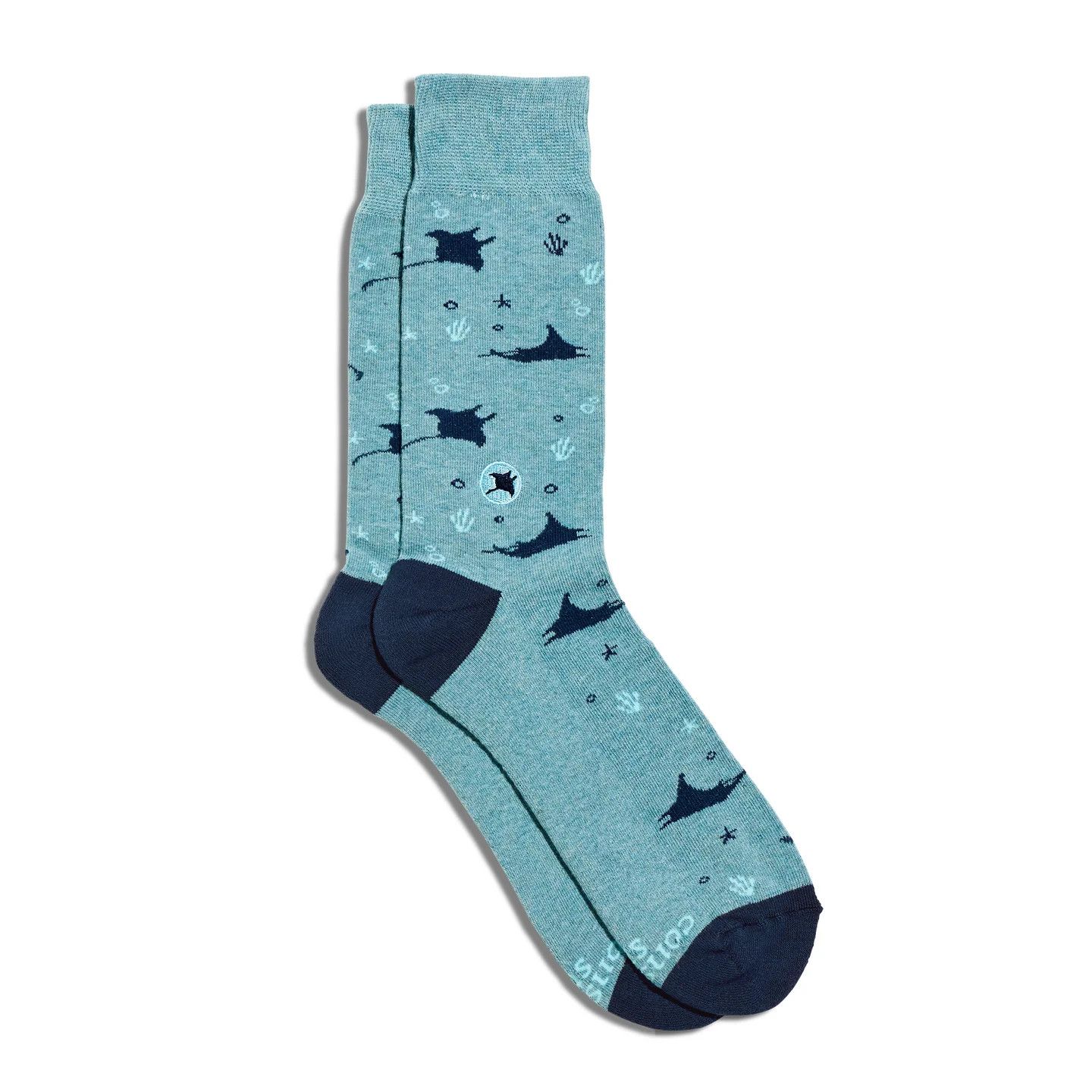 Socks that Protect Manta Rays, Small