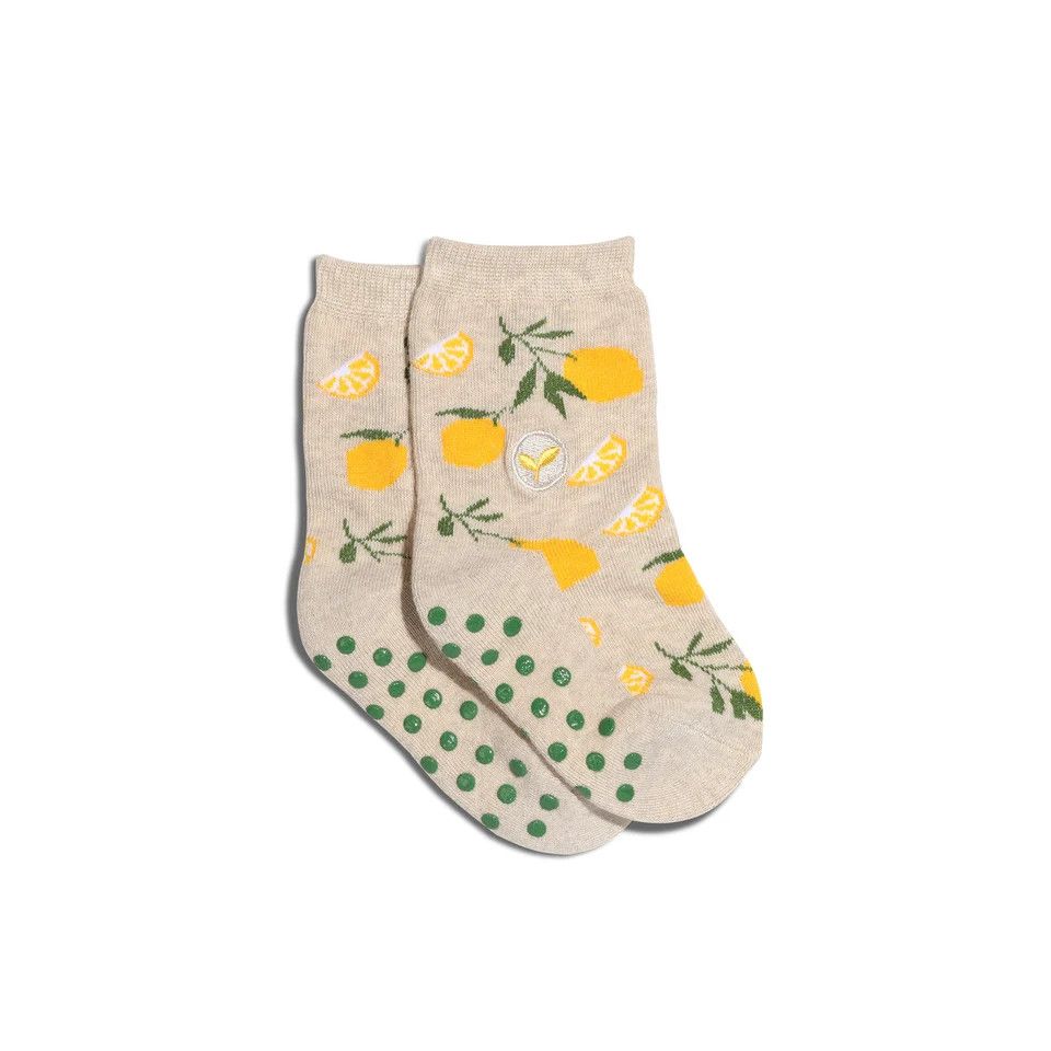Kids Socks that Plant Trees, Lemon, Youth