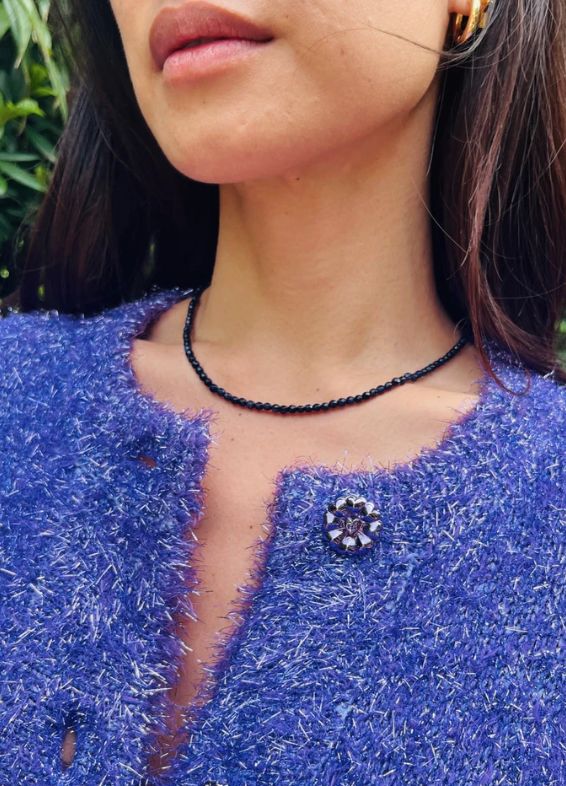 Bonnie Studios BS17 - Roger Navy Necklace