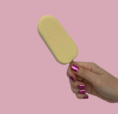 Stick &amp; Go - Metallic Bubble Gum Pink nagel stickers