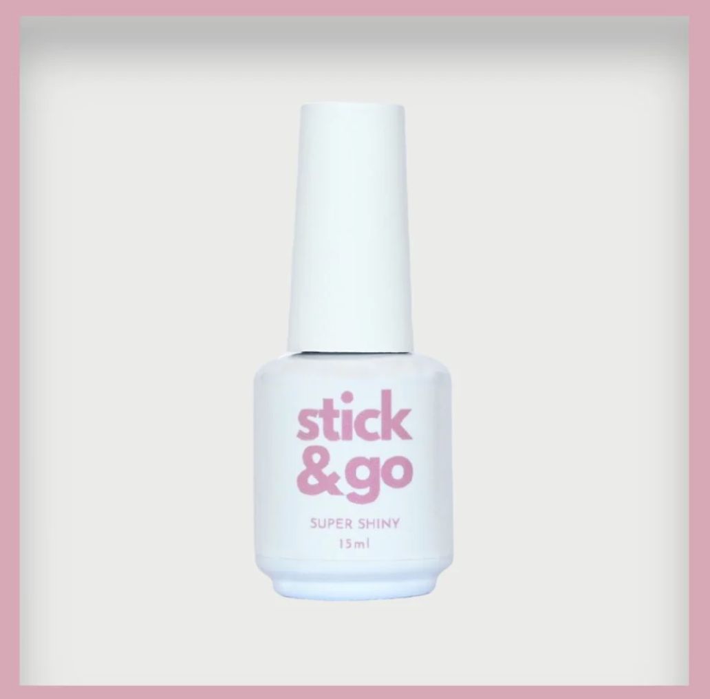 Stick &amp; Go - Super Shiny topcoat