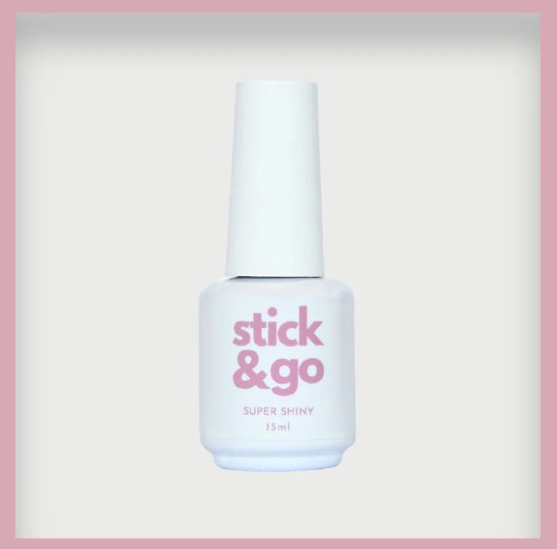 Stick &amp; Go - Super Shiny topcoat