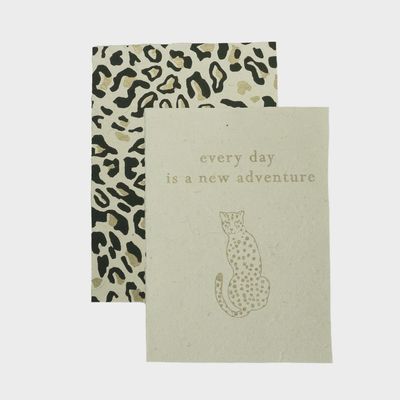 Return to Sender - Wenskaarten Leopard, set van 2