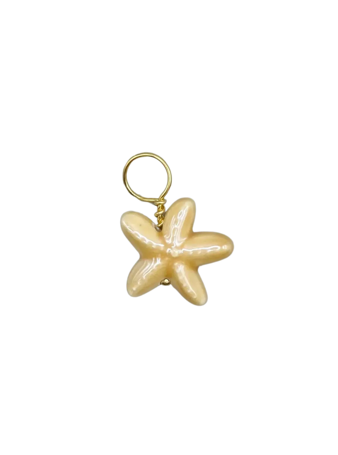 Bonnie Studios - BS489 Seastar pendant orange