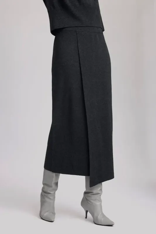 Gestuz - Manzi skirt deep graphite melange