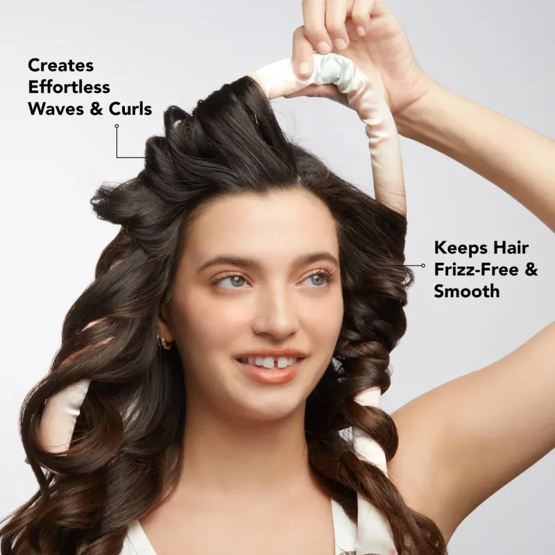 KITSCH - Heatless curling set Charcoal