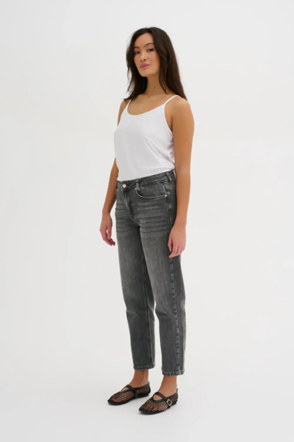 My Essential Wardrobe - The mommy 139 jeans dark grey