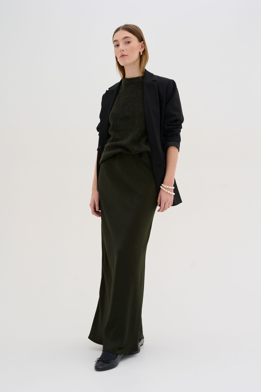 My Essential Wardrobe - Estelle Long Skirt Rosin