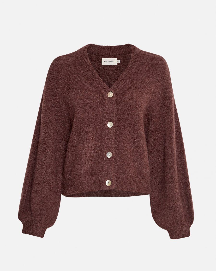 Moss Copenhagen (MSCH) - Petrinelle Hope Cardigan raisin