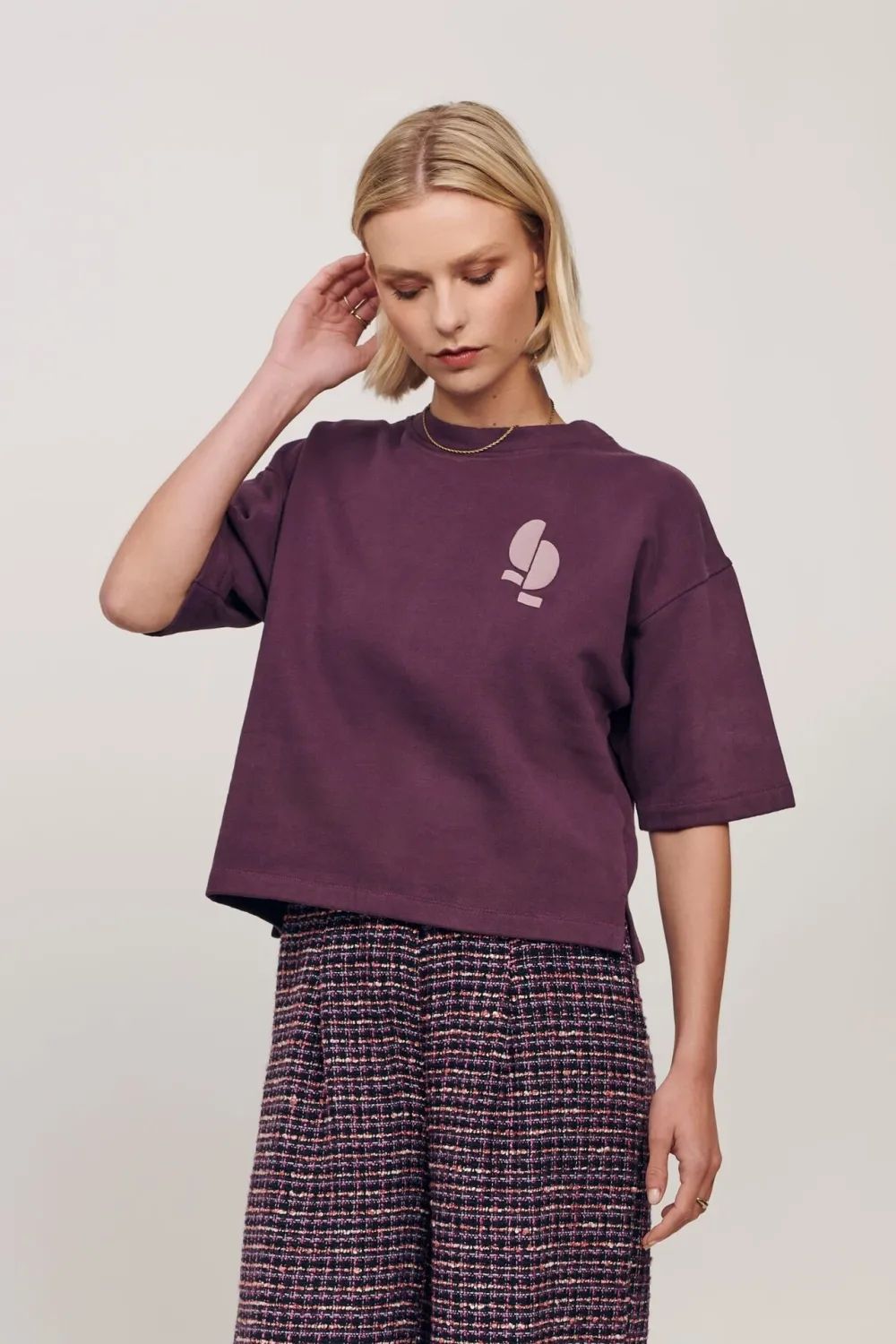 Spooq - Jott sweater Plum perfect