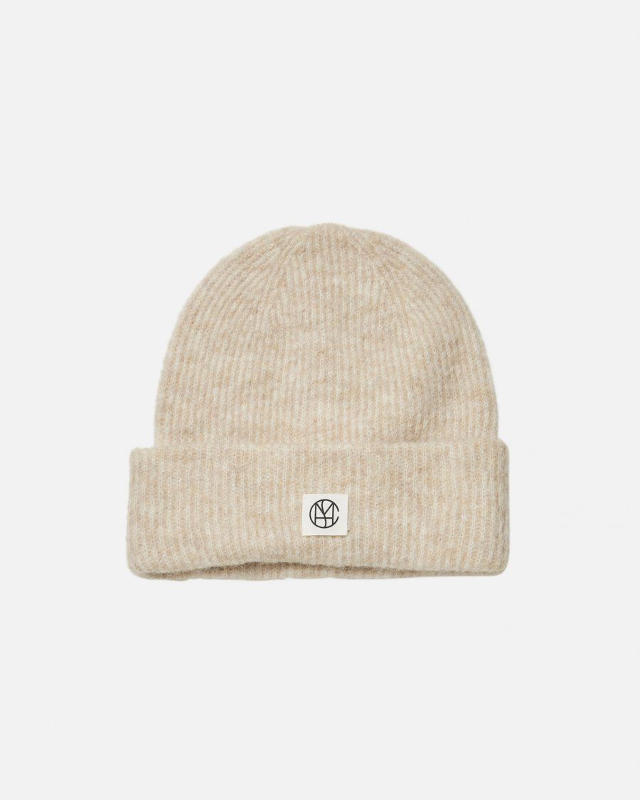 Moss Copenhagen (MSCH) - Hope Icon beanie oatmeal melange