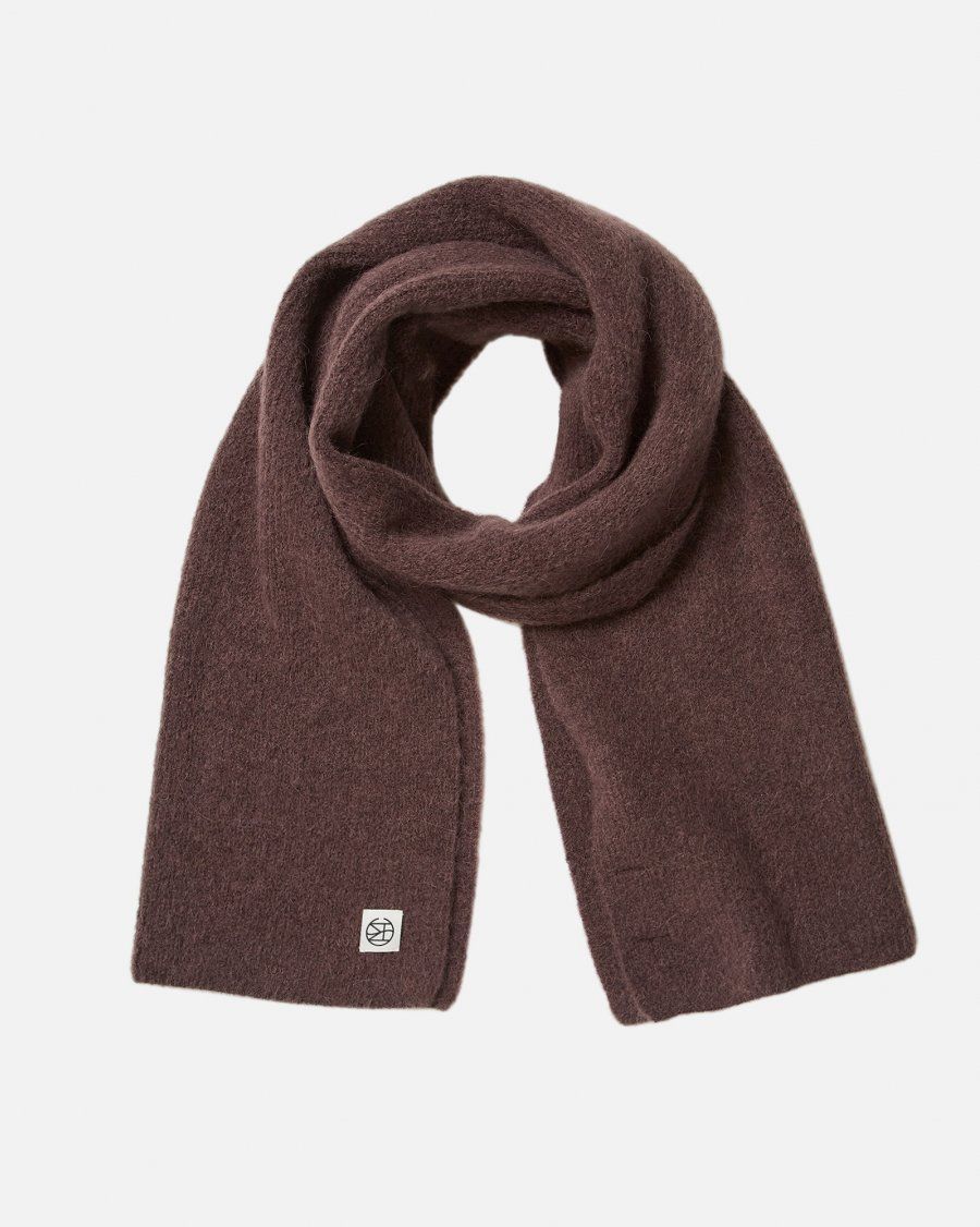 Moss Copenhagen (MSCH) - Hope Icon scarf raisin
