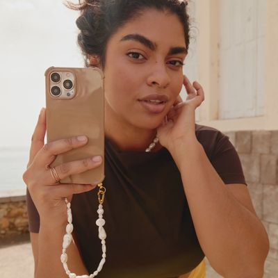 Ateljé - Caramel recycled iPhone case