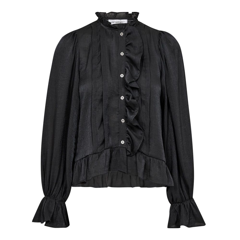 Co&#39;Couture - Melina Frill shirt Antracite