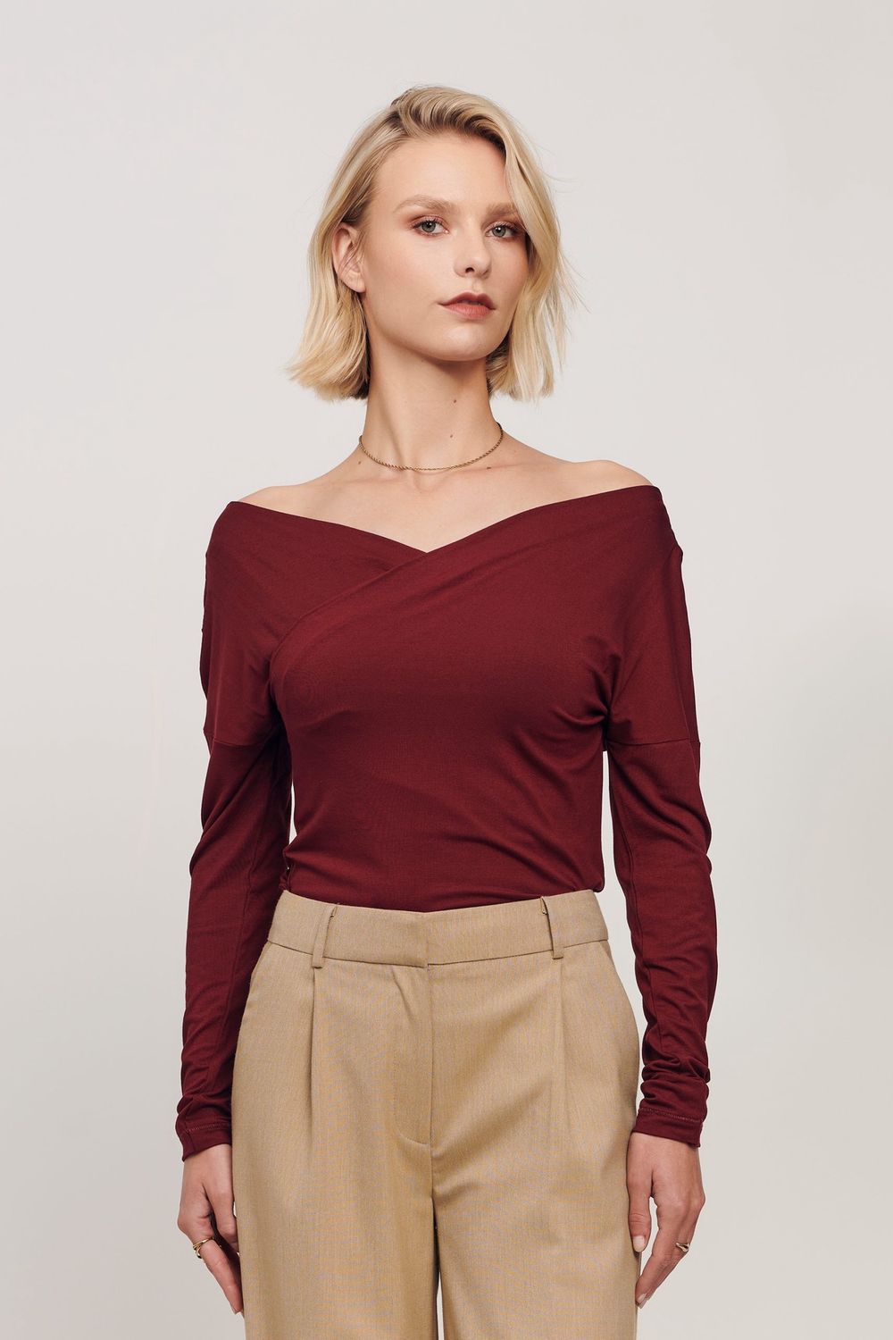 Spooq - Luze top bordeaux