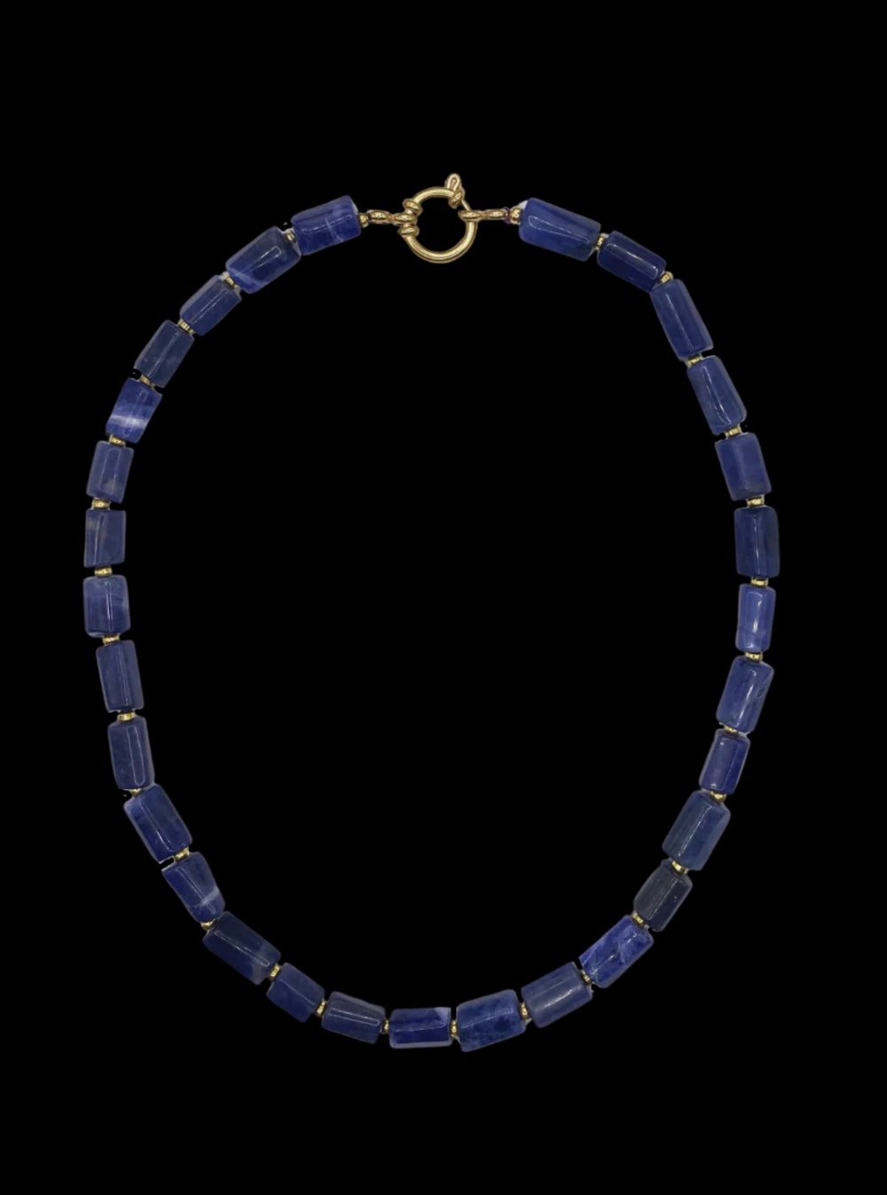 Bonnie Studios - BS444 Phil Necklace blue