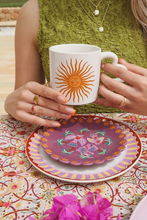 All the luck in the world - Mug with sun