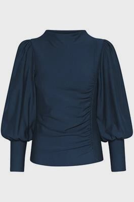 Gestuz - Rifa puff blouse dress blues