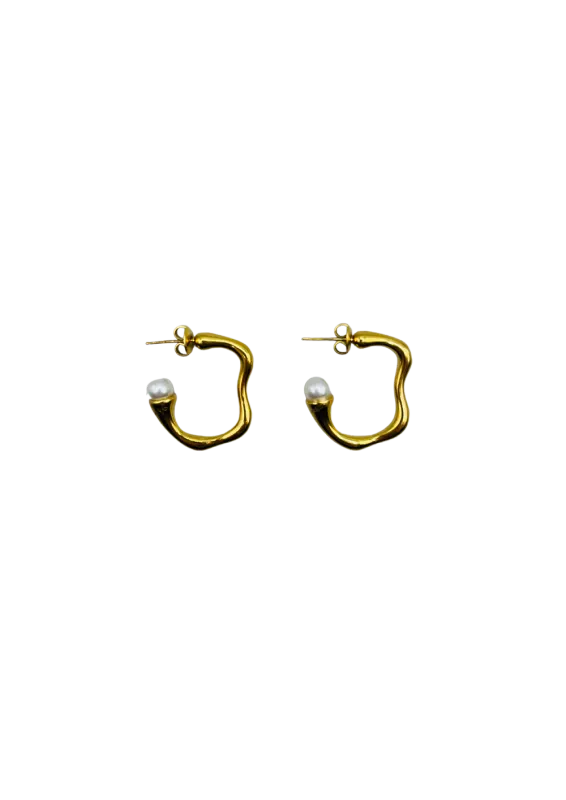 Bonnie Studios - BS782 Half Funky earring