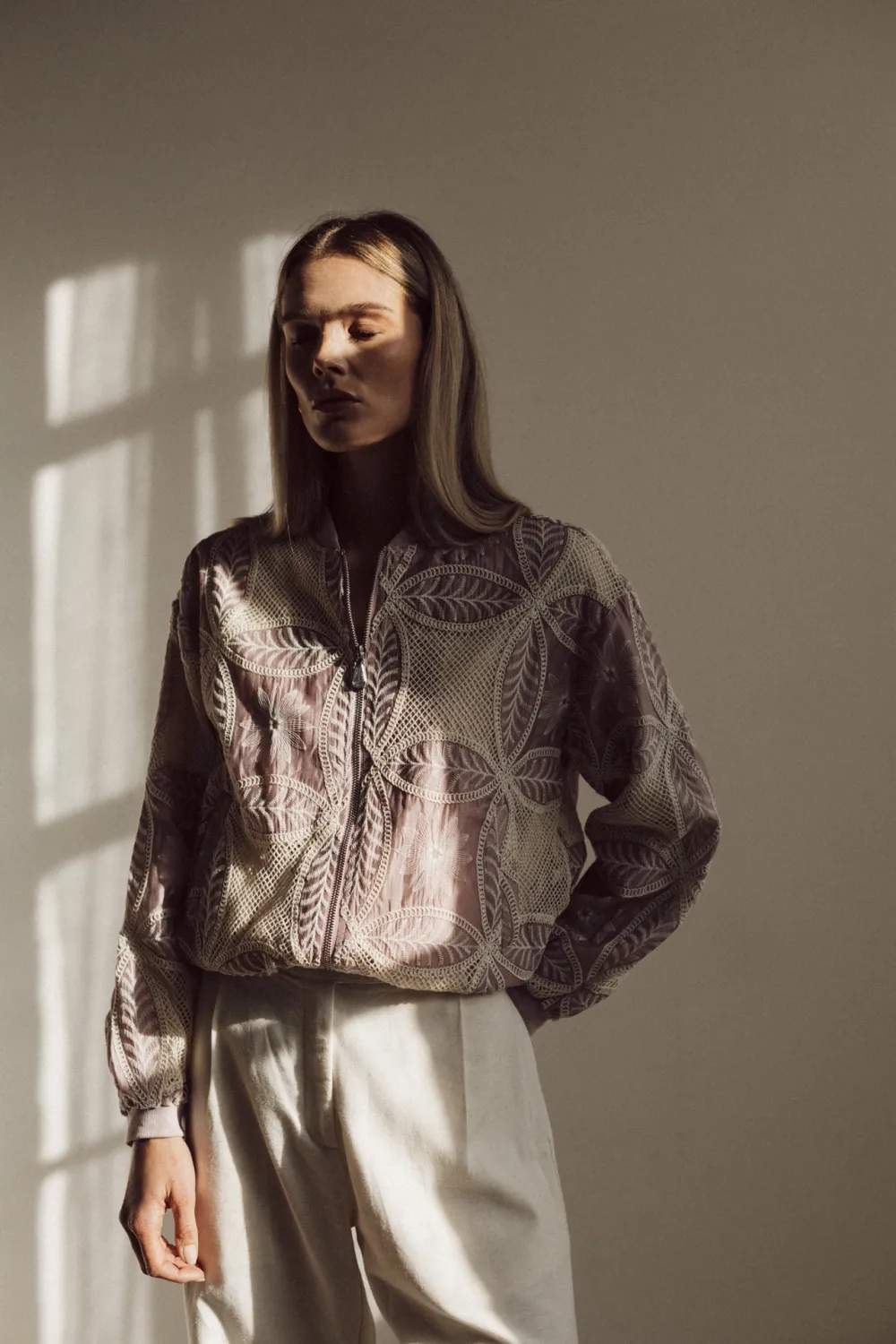 Honnete Atelier - Mace bomber pink lavender