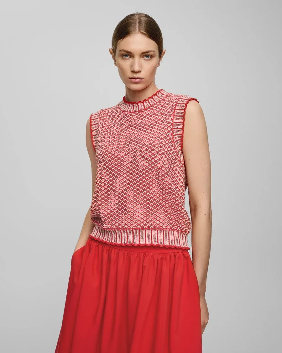 Moss Copenhagen (MSCH) - Pilla vest scar/oatmeal