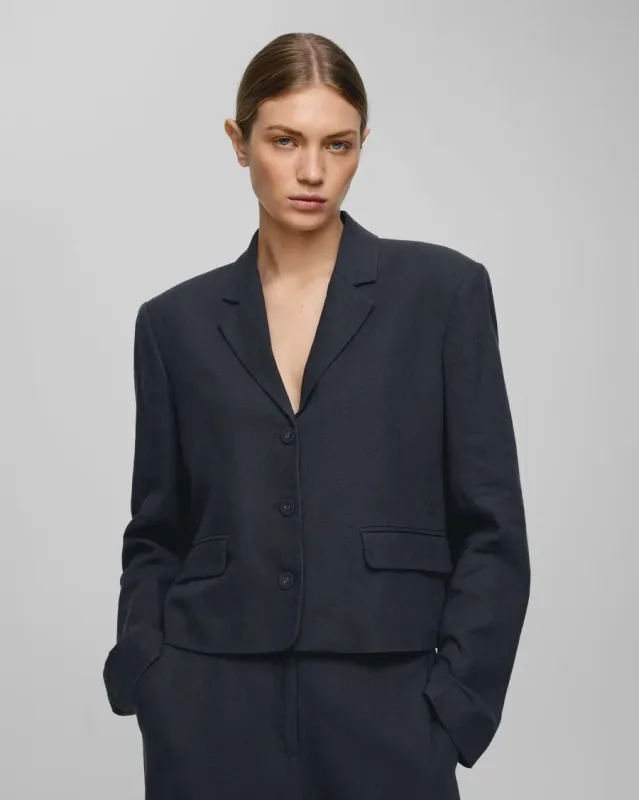 Moss Copenhagen (MSCH) - Pennie Ginia blazer phantom