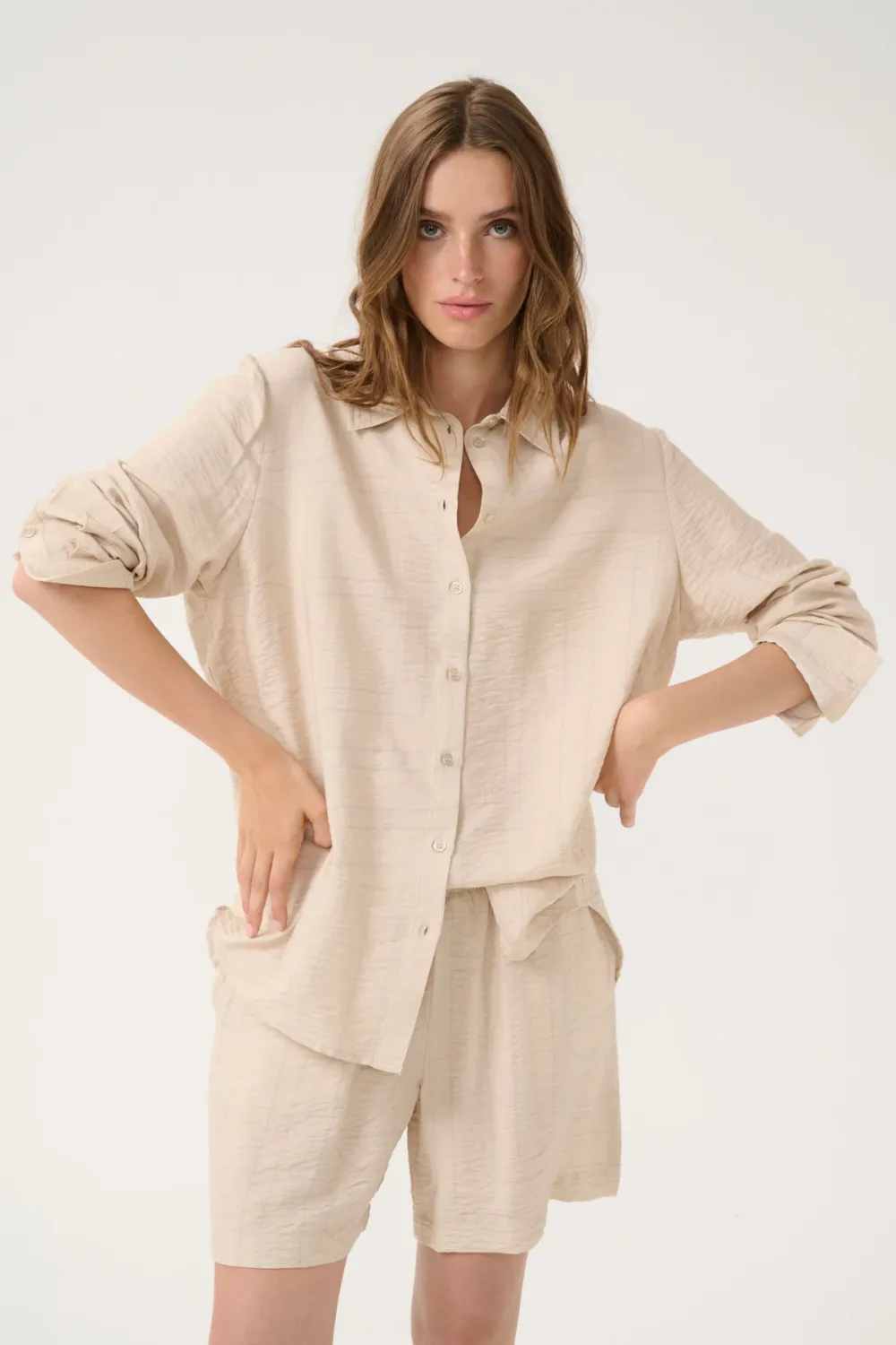 My Essential Wardrobe - Kelly shirt oatmeal
