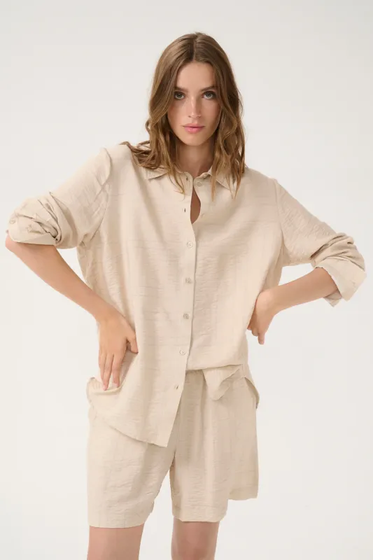 My Essential Wardrobe - Kelly shirt oatmeal