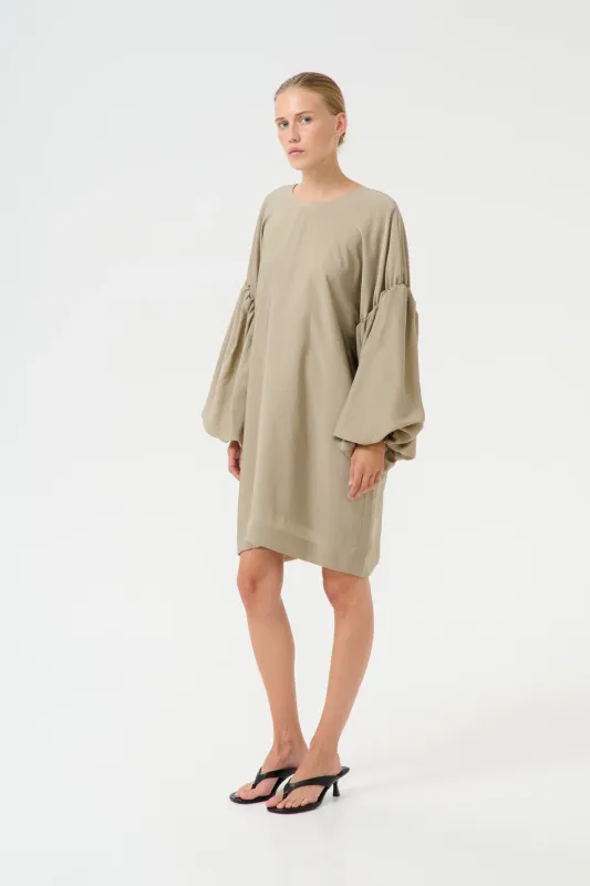 Gestuz - Malloon short dress silver sage