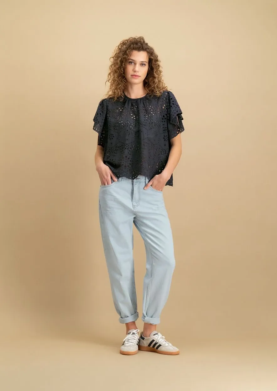 Circle of Trust - Alinna blouse nero