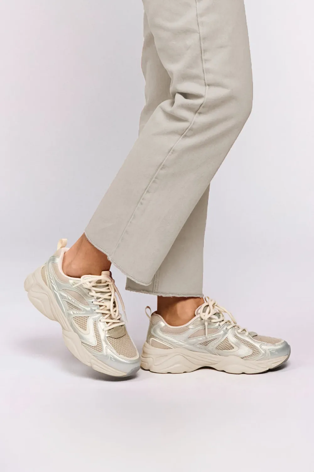 Spooq - Sneaker runner silver