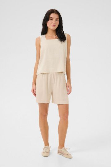 My Essential Wardrobe - Dias shorts Almond Milk Melange