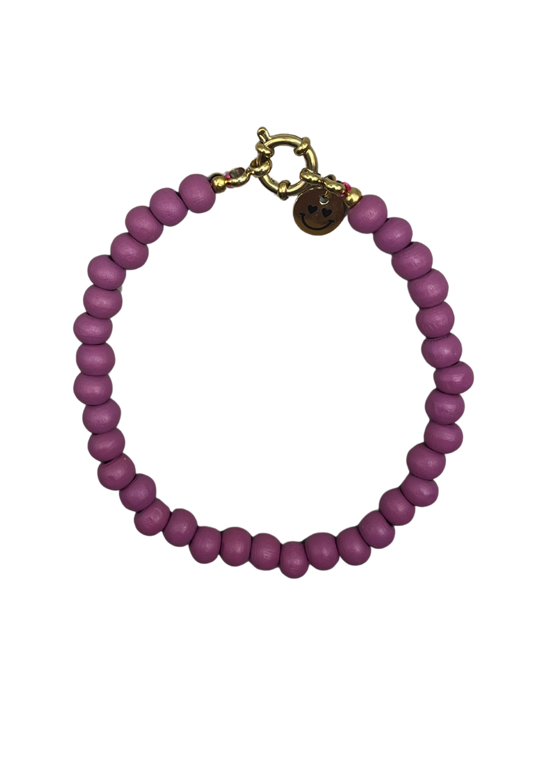 Bonnie Studios-BS718 Tiger Shell Lila Bracelet Lila