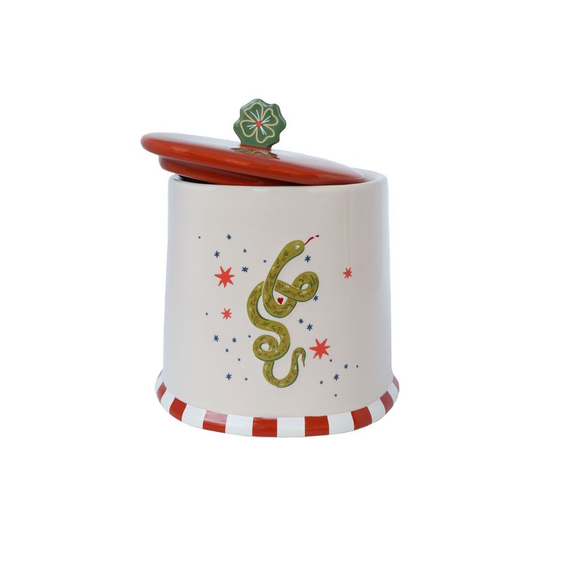 All the luck in the world-Jar snake with Stars