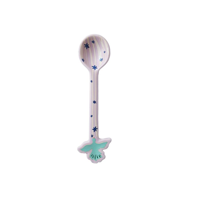 All the luck in the world - Spoon Lilac with Bird