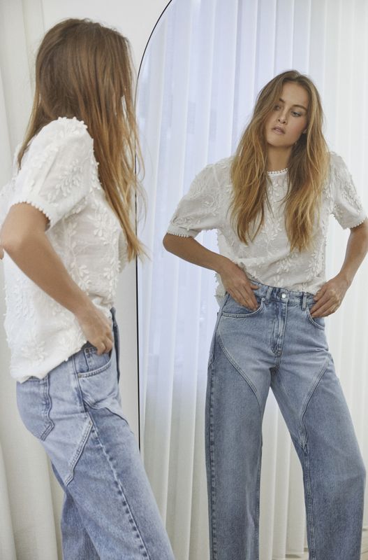 Co&#39;Couture - Nessa top off white