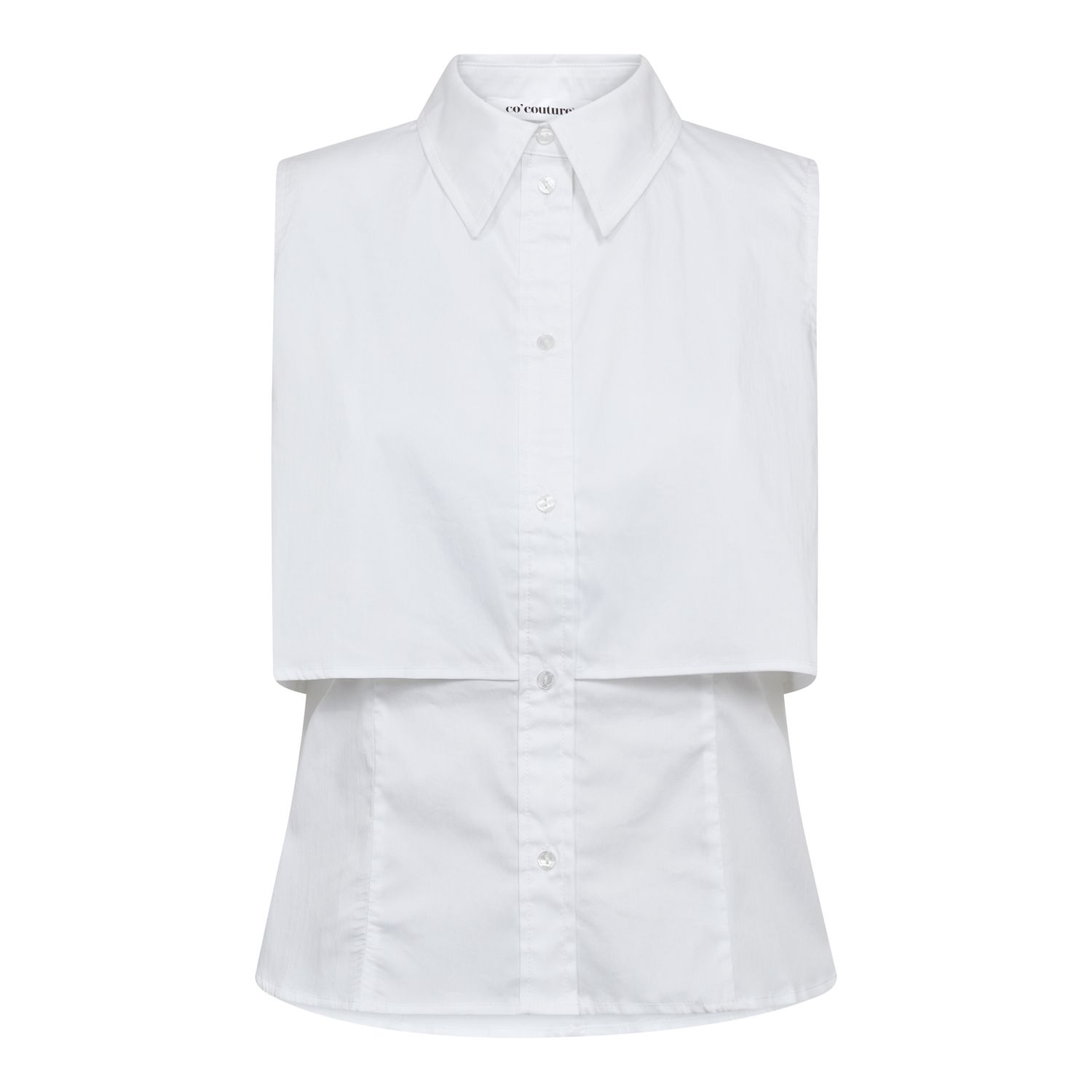 Co&#39;Couture - Sanna double layer top white