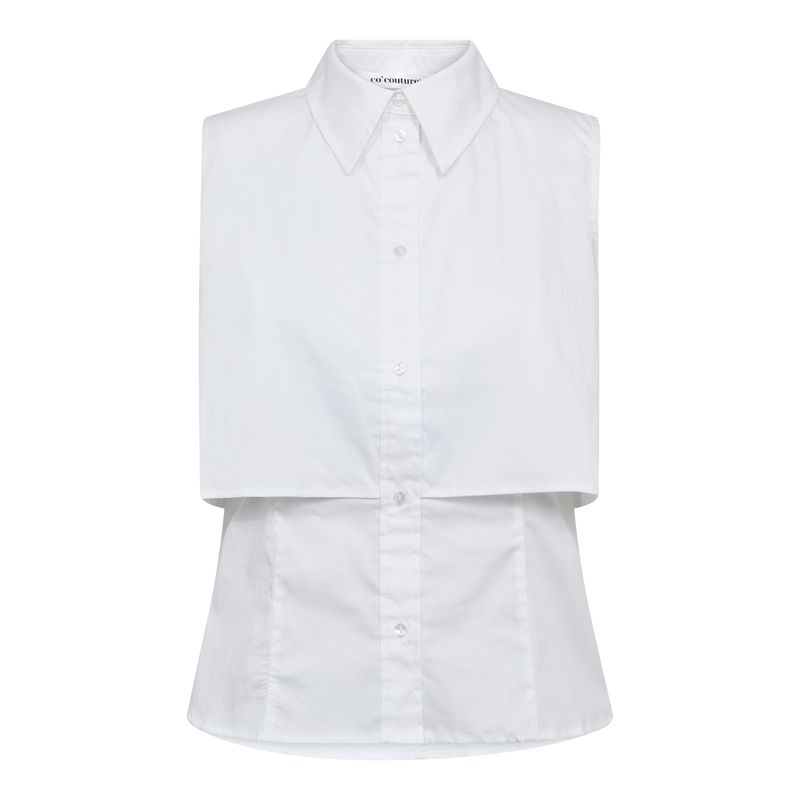 Co&#39;Couture - Sanna double layer top white