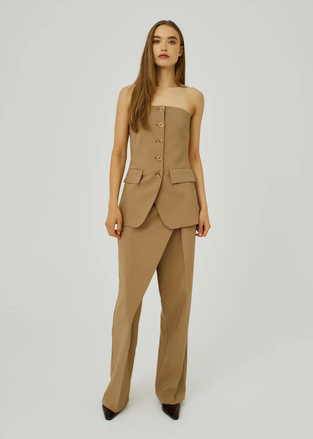 Norr - Eluna pants warm beige