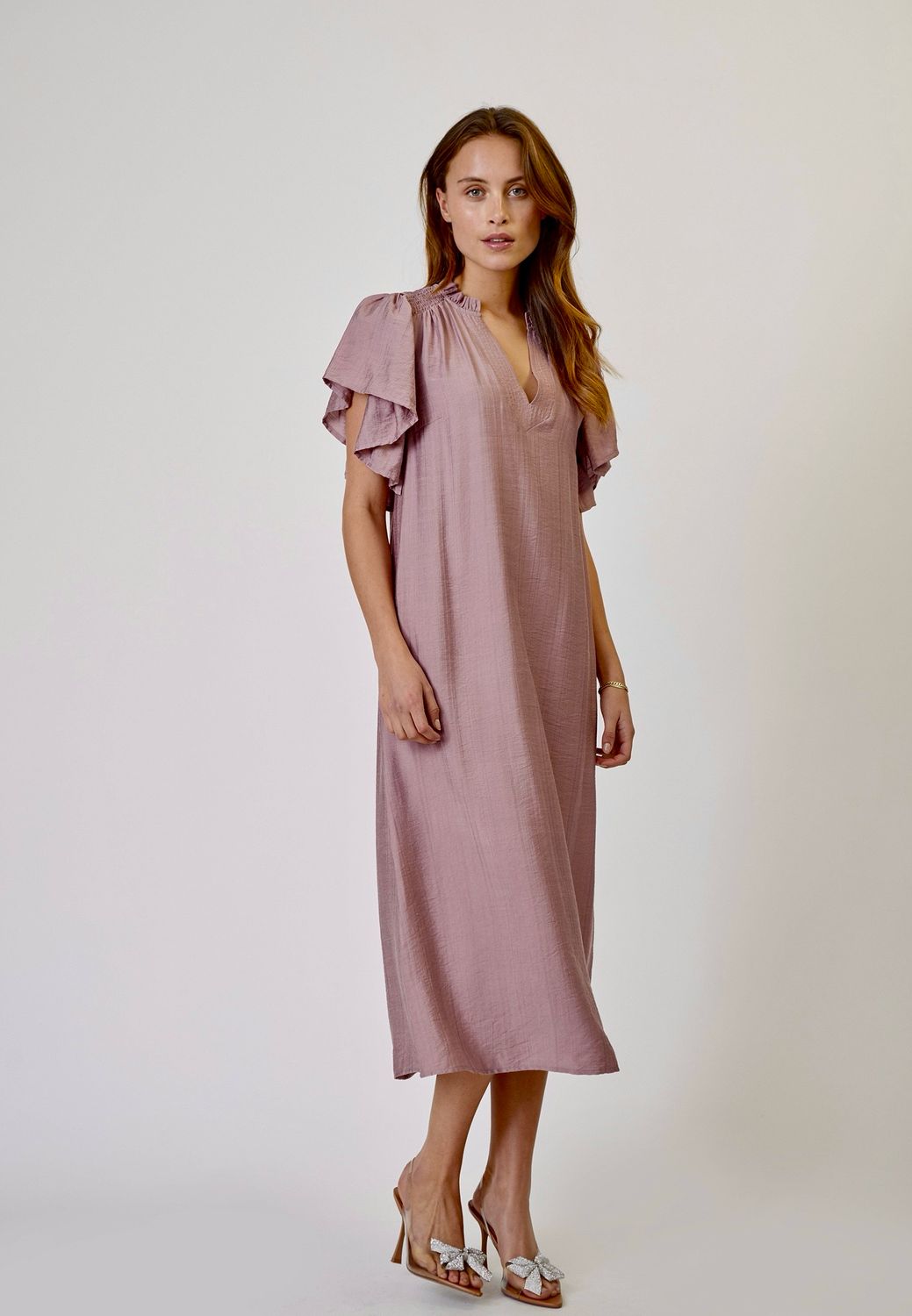 Co&#39;Couture - Hera Frill dress old rose