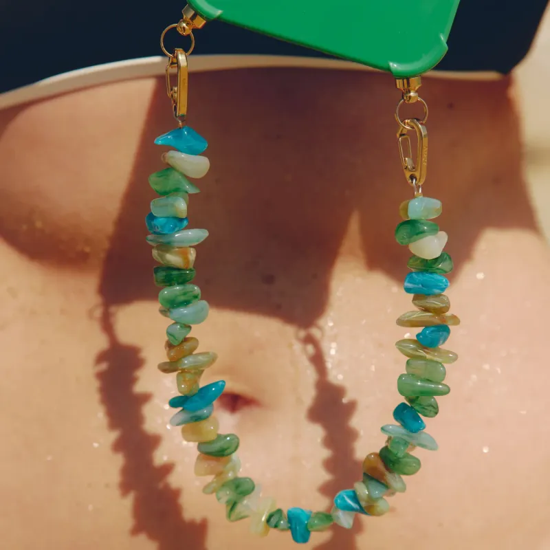 Ateljé - Chunky seafoam short cord