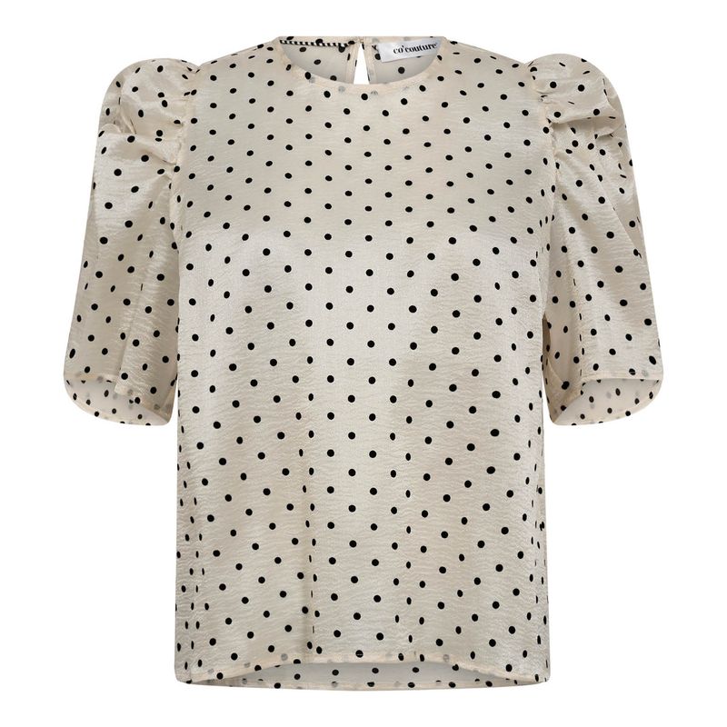 Co&#39;Couture - Dilan Dot blouse powder