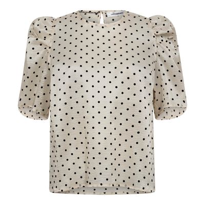 Co&#39;Couture - Dilan Dot blouse powder