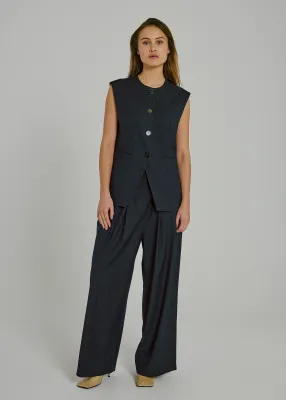 Norr - Kandria pants brown stripe