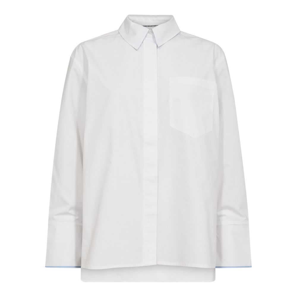 Co&#39;Couture - Donna Fold Cuff Shirt White